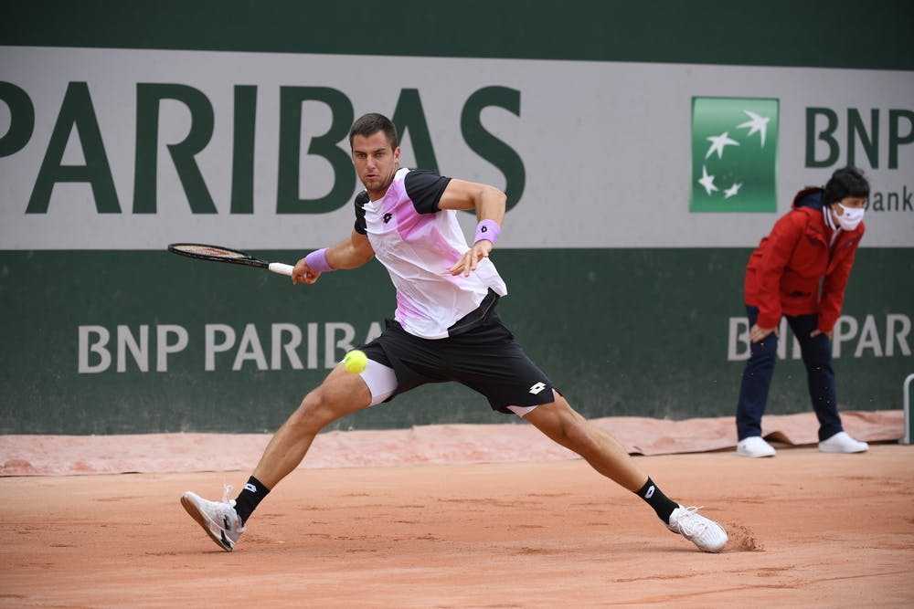 Borna Gojo, Roland Garros 2021, qualifying first round