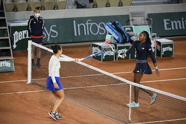 Martina Trevisan, Coco Gauff, Roland Garros 2020 second round