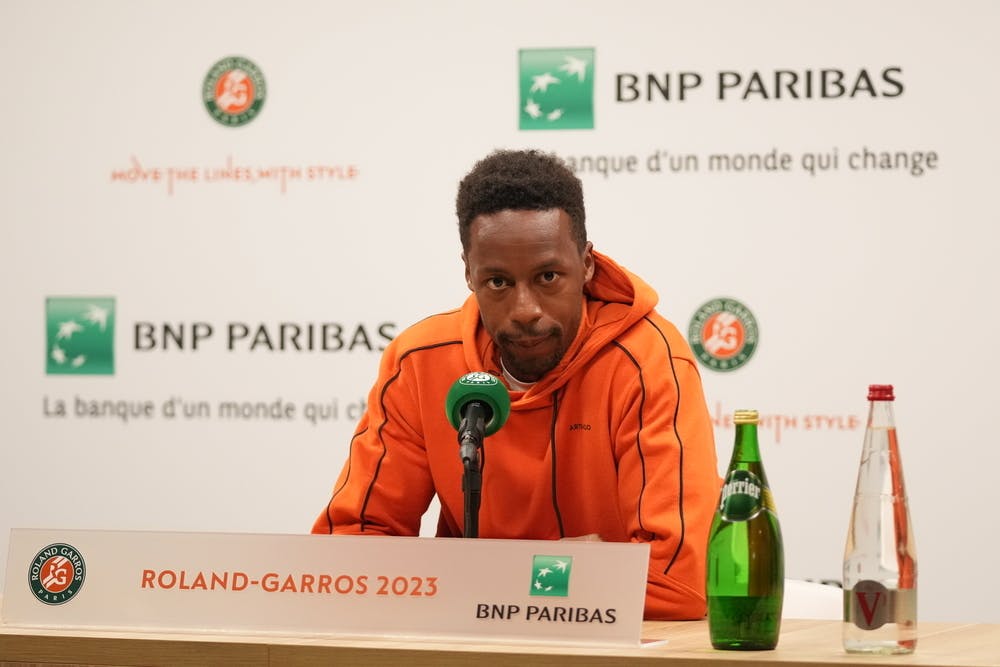 Gael Monfils, Roland-Garros 2023, Conference de Presse