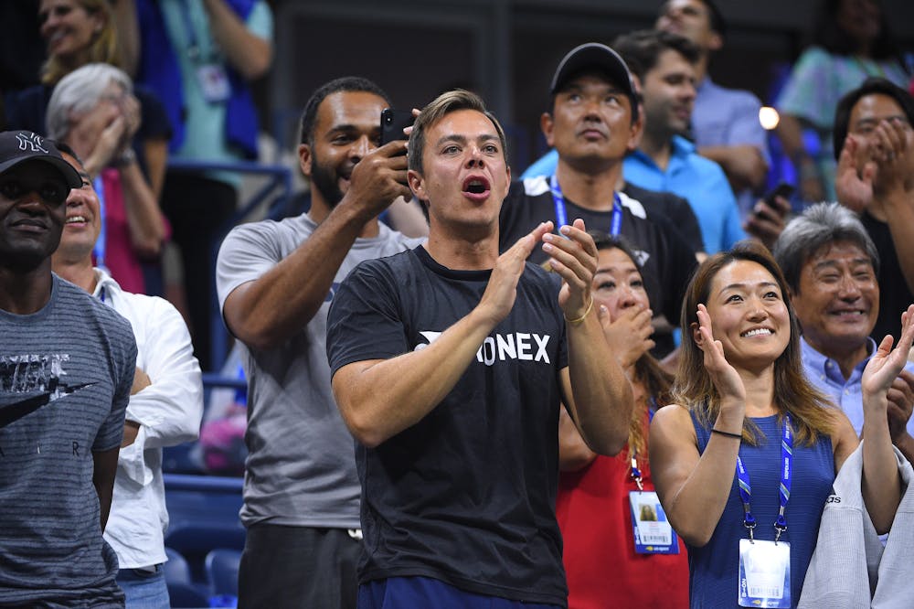 Naomi's Osaka coach Sascha Bajin