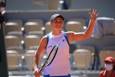 Ashleigh Barty, Roland Garros 2021, first round