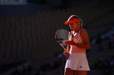 Sofia Kenin, Roland-Garros 2020, quart de finale 