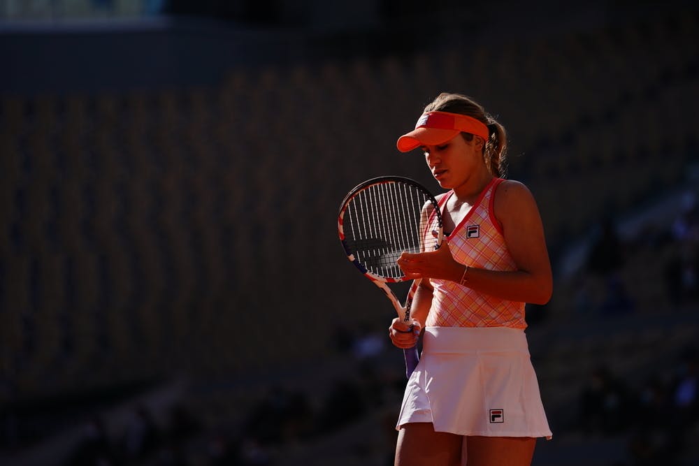 Sofia Kenin, Roland-Garros 2020, quart de finale 