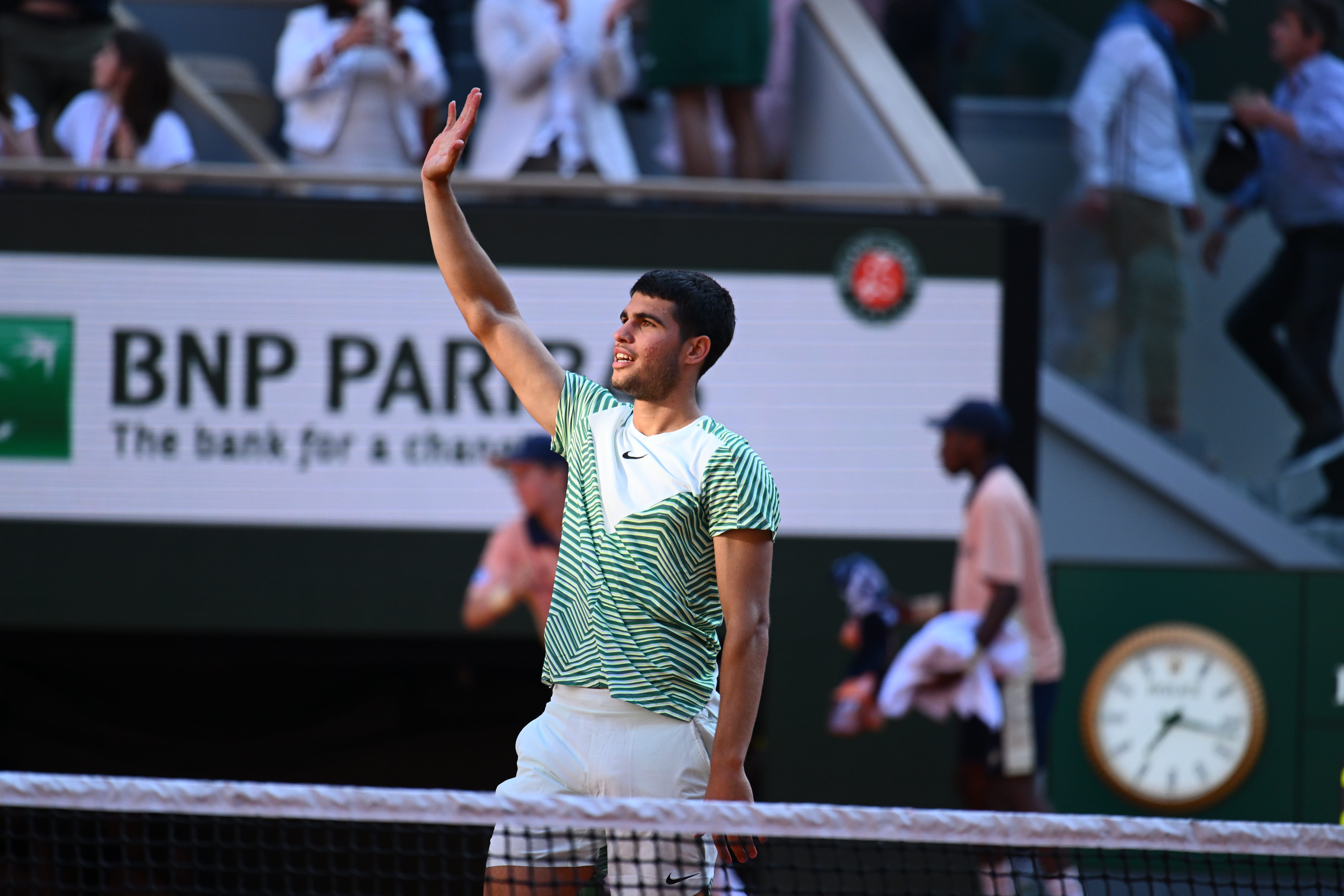 Carlos Alcaraz, huitièmes de finale, Roland-Garros 2023
