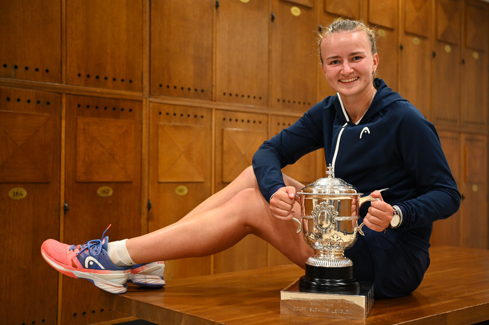 In Pictures: Barbora's Shining Moment - Roland-Garros - The Official Site