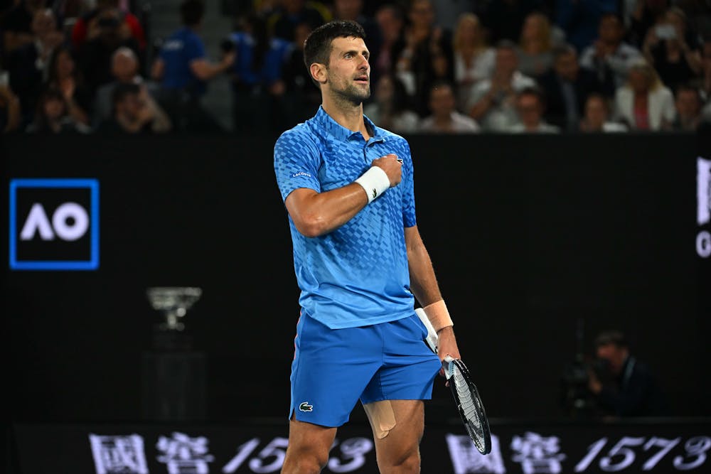 Novak Djokovic / Finale Open d'Australie 2023