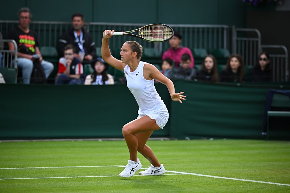 Diane Parry, Wimbledon 2022, second round