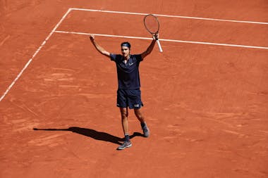 Lorenzo Sonego, third round, Roland-Garros 2023