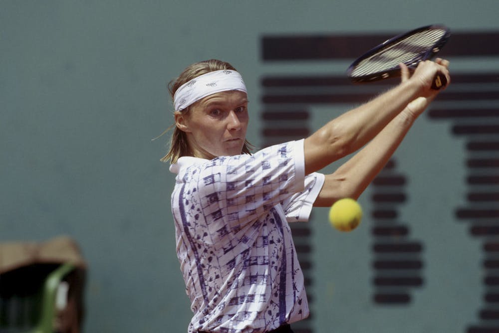Jana Novotna Roland-Garros 3e tour 1995