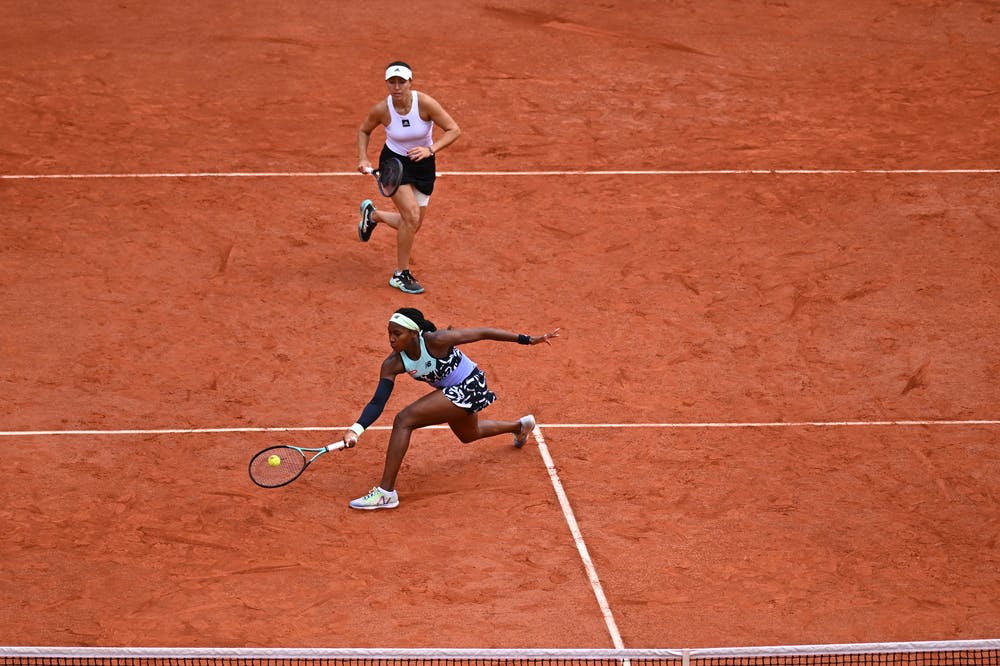 Coco Gauff, Jessica Pegula, Roland Garros 2022, women's doubles, semi-final