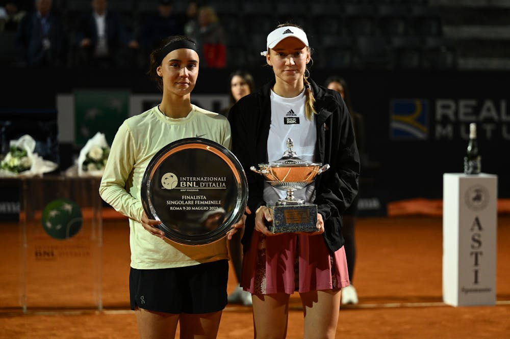 Medvedev and Rybakina earn titles at rain-affected Italian Open