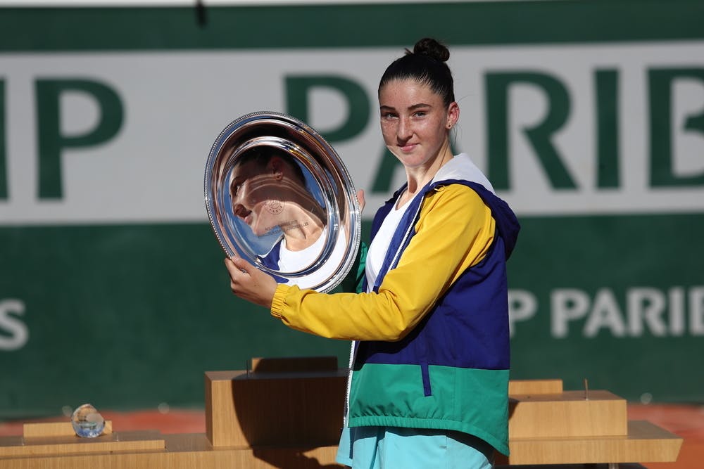 Elsa Jacquemot, Roland Garros 2020, junior final