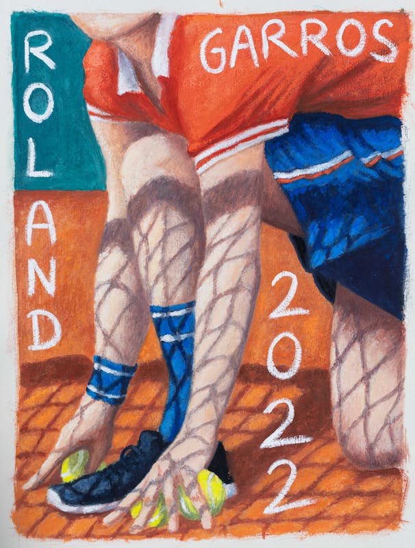 affiche Roland-Garros 2022