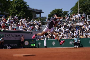 Alex de Minaur, 2e tour, Roland-Garros 2023