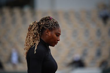 Serena Williams, Roland-Garros 2020, 1er tour