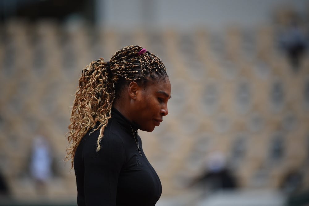 Serena Williams, Roland-Garros 2020, 1er tour