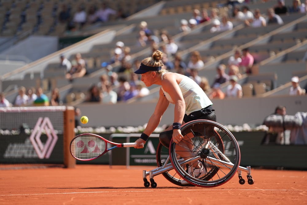 Diede De Groot, Roland-Garros 2022, Tennis Fauteuil Simple Dames, Finale, 