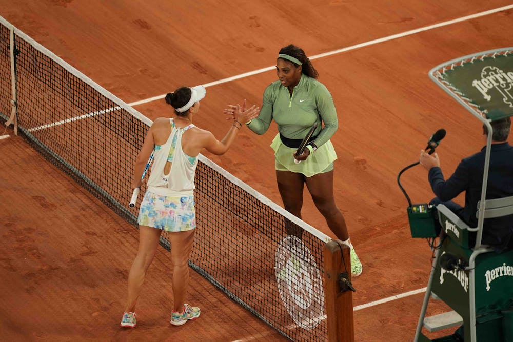 Serena Williams Irina Camelia Begu Roland-Garros 2021