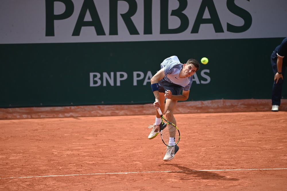 Dino Prizmic, semi-final, boys' singles, Roland-Garros 2023