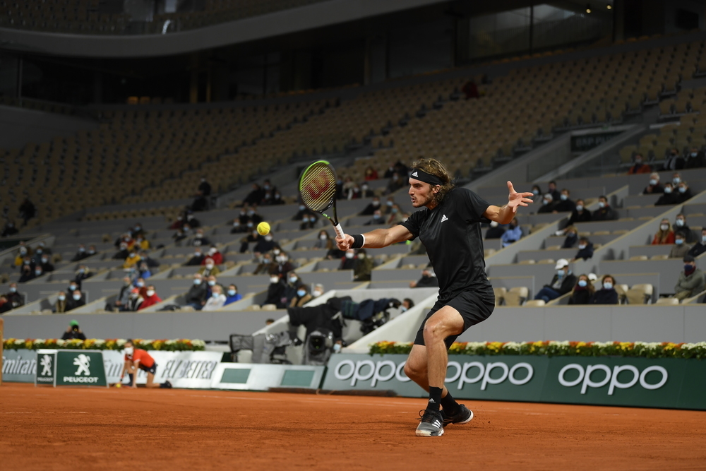 Stefanos Tsitsipas, Roland-Garros 2020, huitièmes de finale