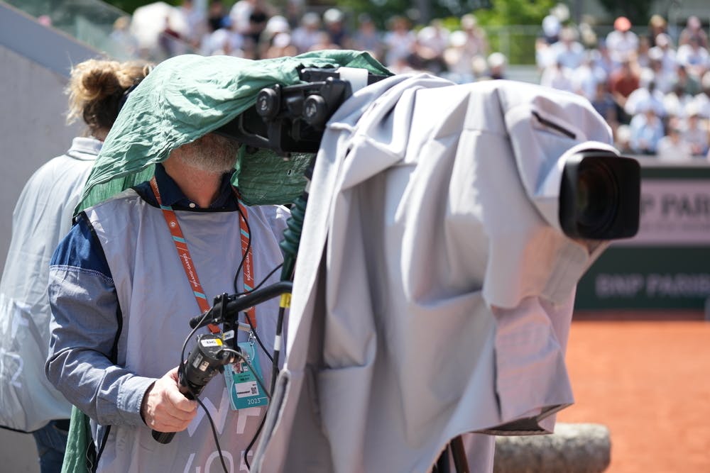 Cameraman, Roland-Garros 2023