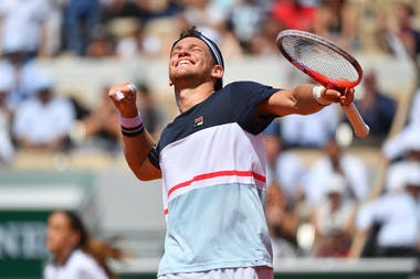 Diego Schwartzman, Roland-Garros, 8è de finale