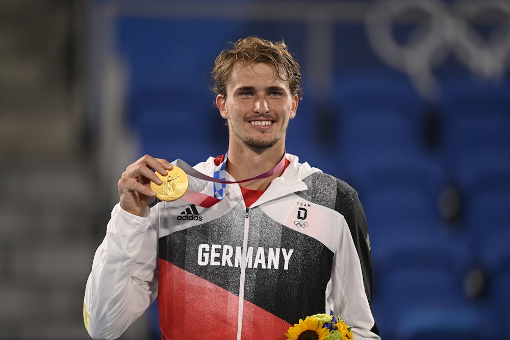 Alexander Zverev / Gold medal Tokyo 2020