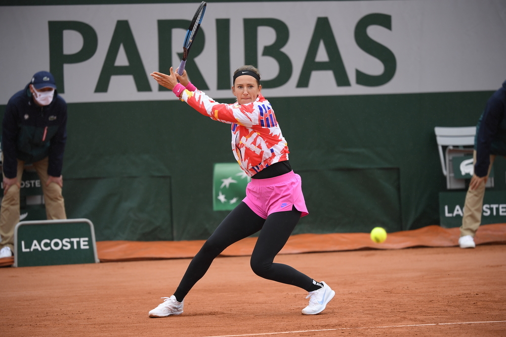 Victoria Azarenka, Roland Garros 2020, first round
