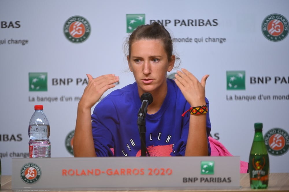 Victoria Azarenka, Roland-Garros 2020, Media Day, vendredi 25 septembre