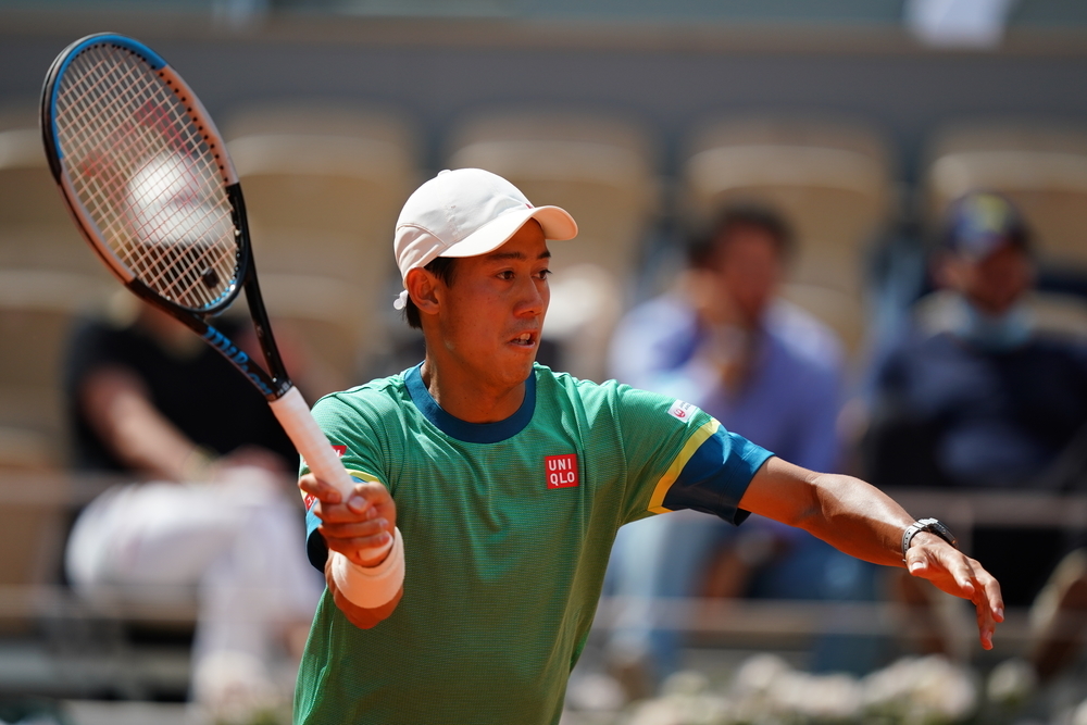 Marathon Man Nishikori Racks Up Another Five-set Win - Roland-Garros ...