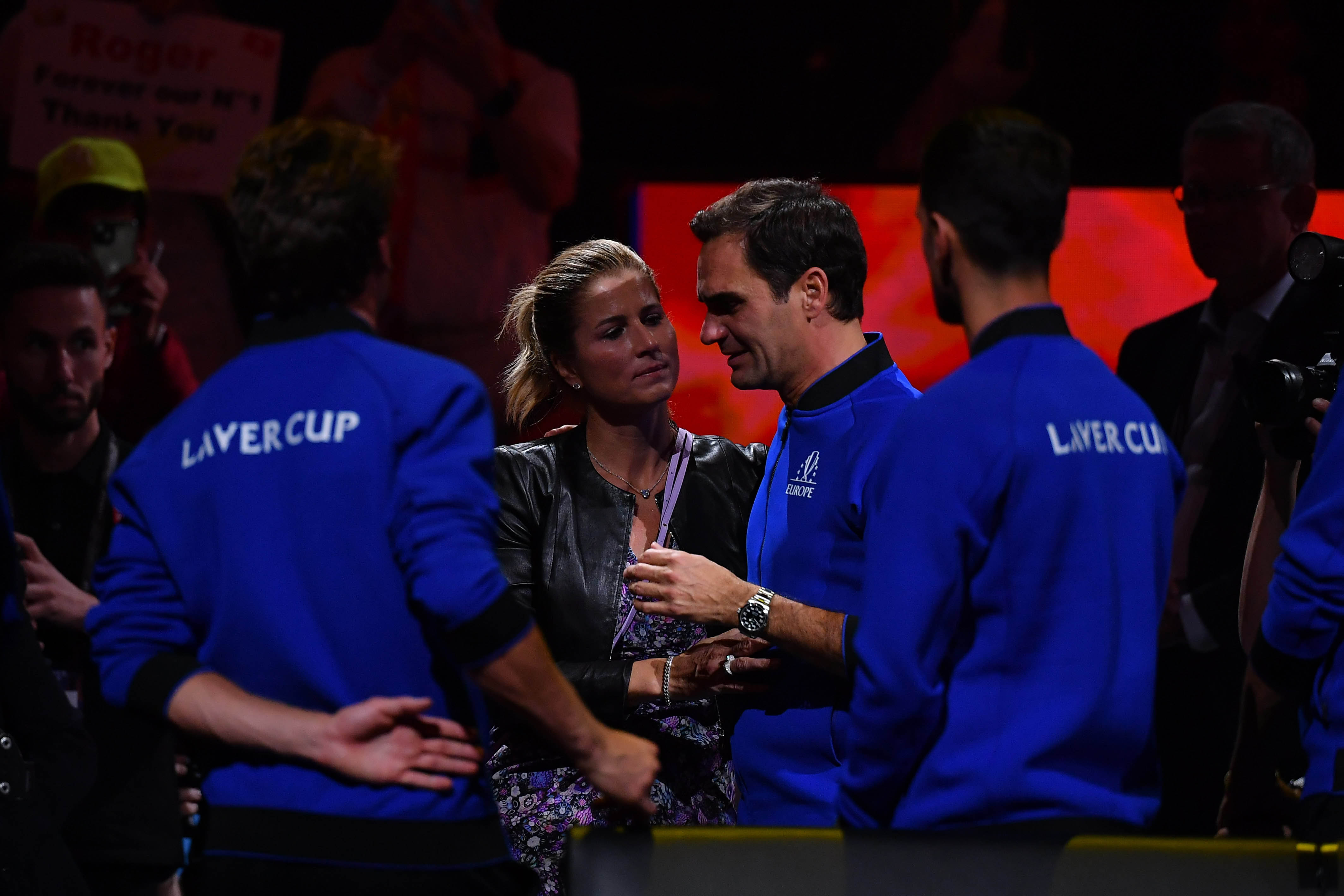 Mirka & Roger Federer / Laver Cup 2022