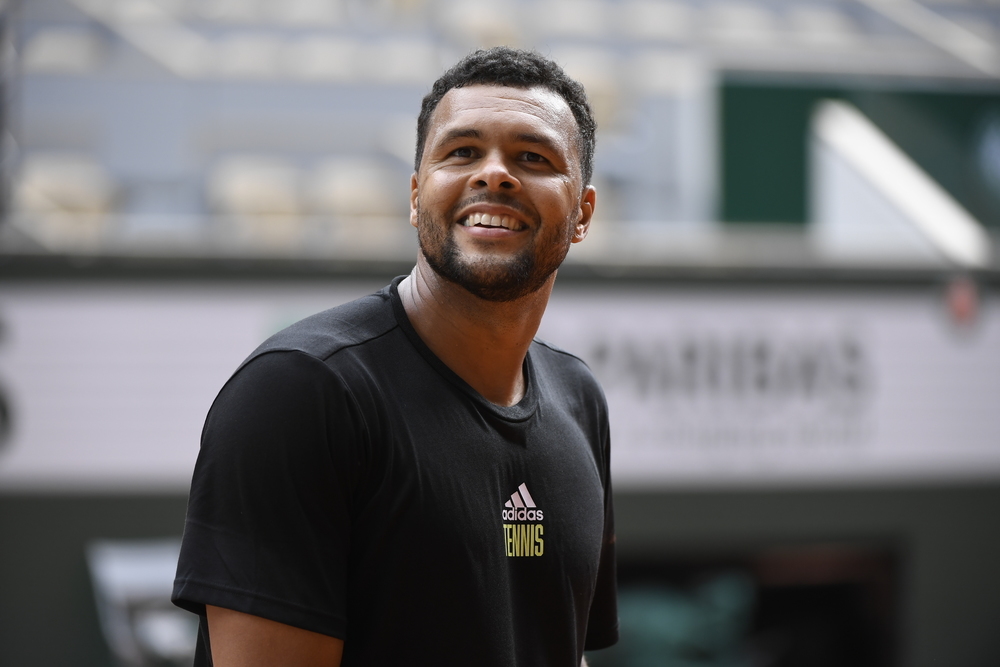 Jo-Wilfried Tsonga, Roland Garros 2022, practice