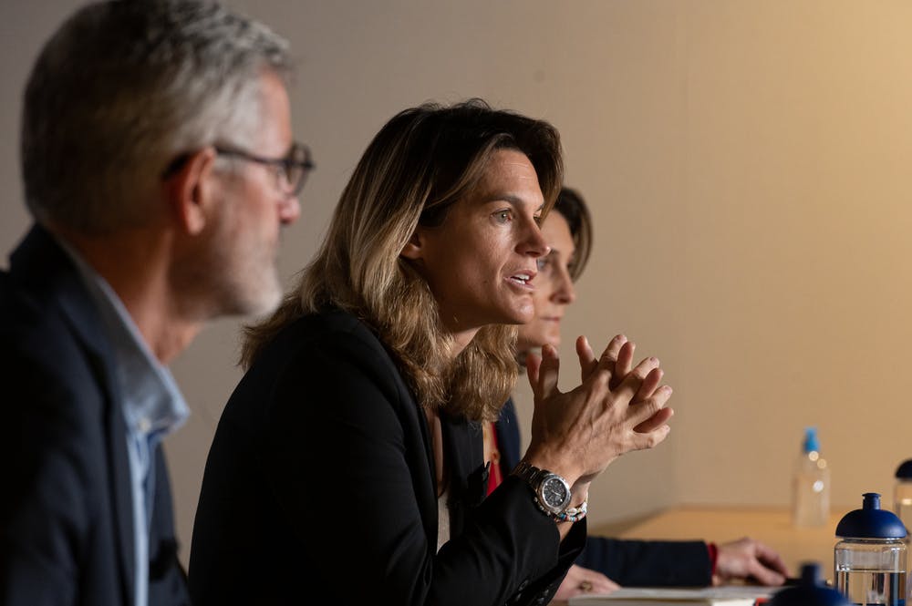 Gilles Moretton, Amélie Mauresmo, Amélie Oudéa-Castéra