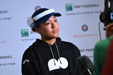 Naomi Osaka, Media Day, Roland-Garros 2022