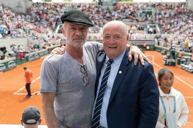 Sting - Bernard Giudicelli - 2019 - Roland-Garros