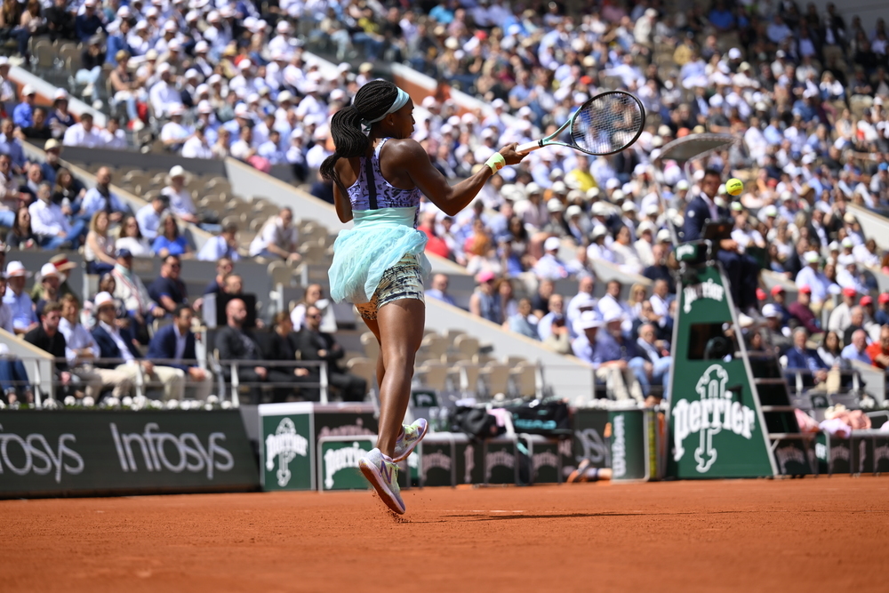 Cori Gauff, quarts de finale, Roland-Garros 2022ac