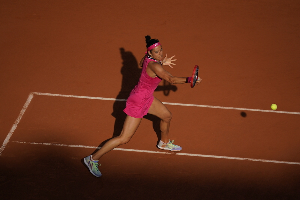 Caroline Garcia, first round, Roland-Garros 2023