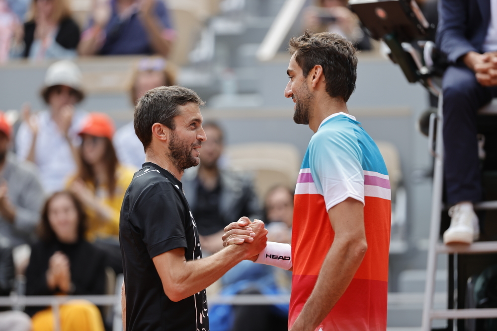 Gilles Simon, Marin Cilic, 3e tour, Roland-Garros 2022