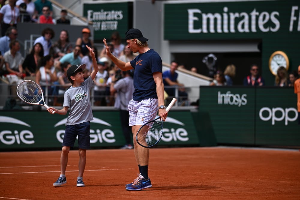 Denis Shapovalov, Les Enfants de Roland-Garros, Roland-Garros 2022