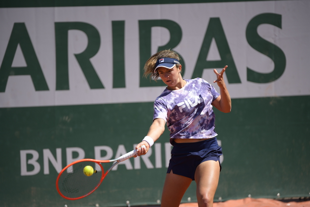 Nadia Podoroska, Roland Garros 2021, practice
