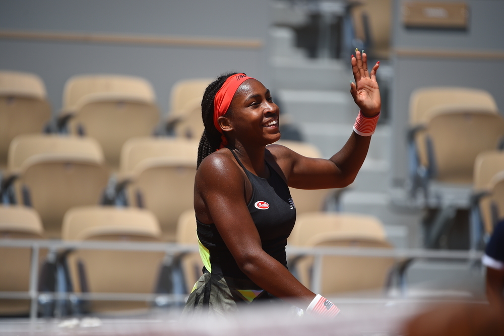 Coco Gauff, Roland Garros 2021, fourth round
