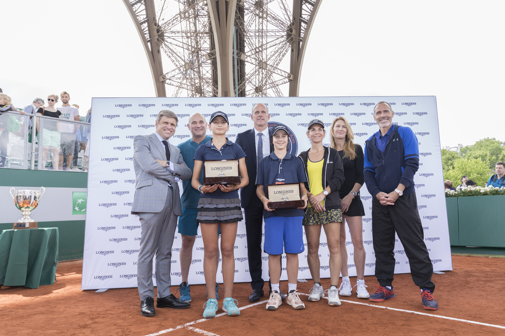 Teens triumph under the Eiffel Tower Roland Garros The