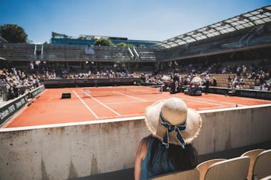 spectateurs Roland-Garros Simonne-Mathieu