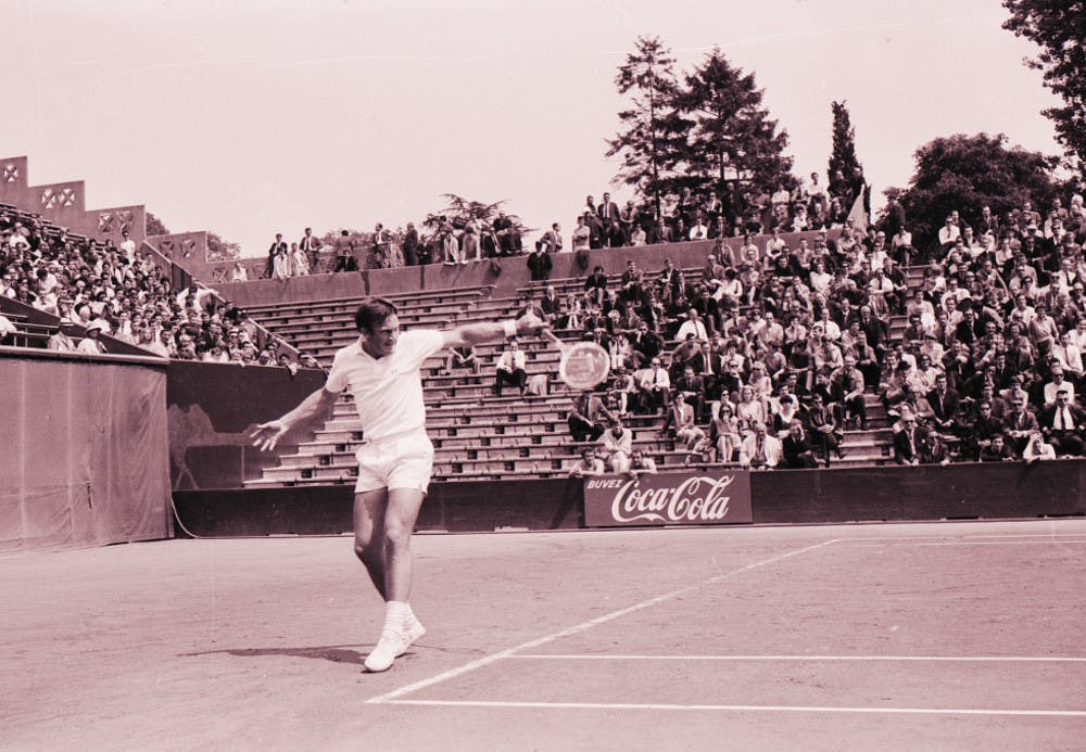 Tony Roche champion Roland-Garros 1966.