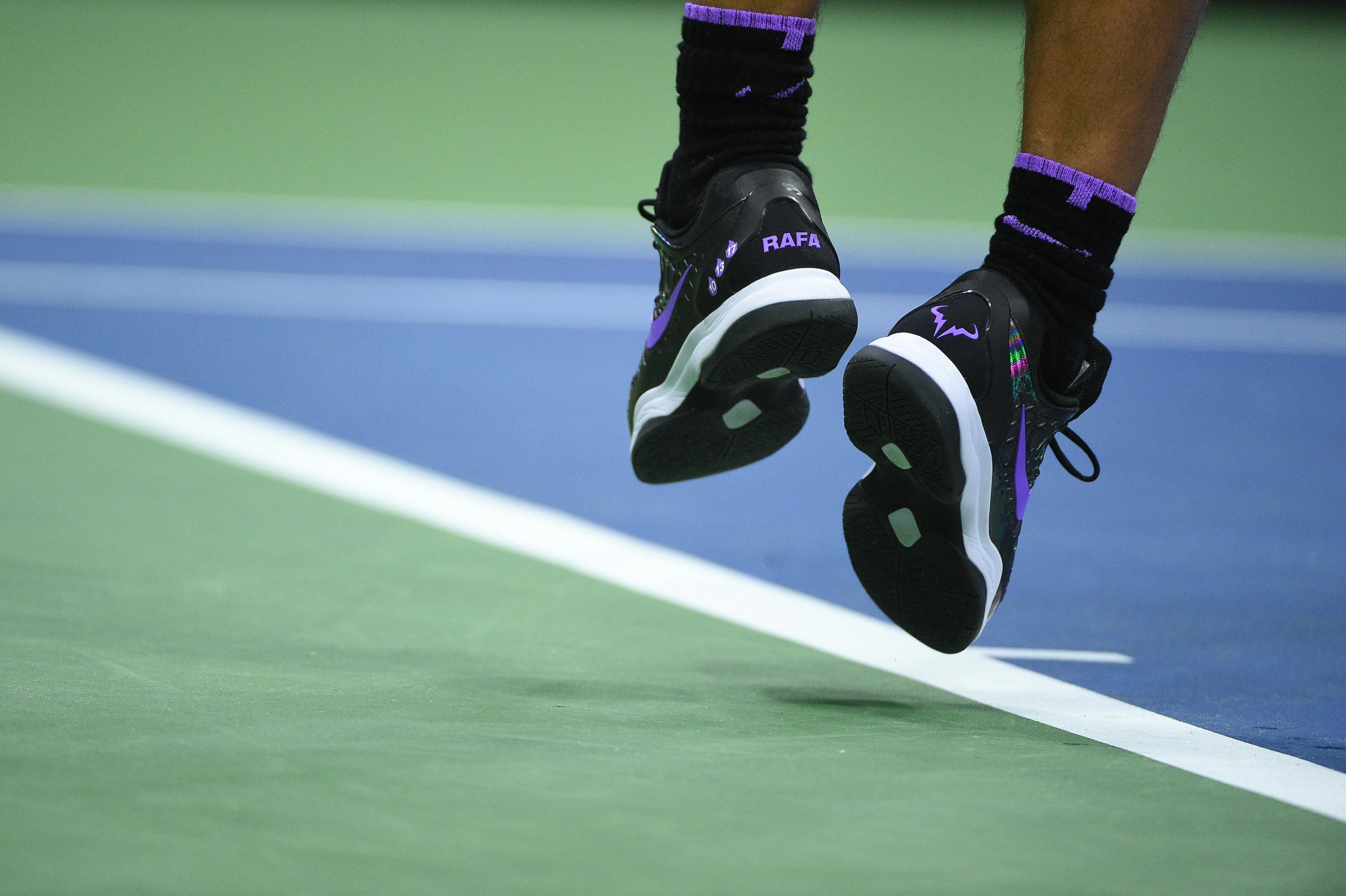 Chaussures Rafa Nadal / Tournée Américaine