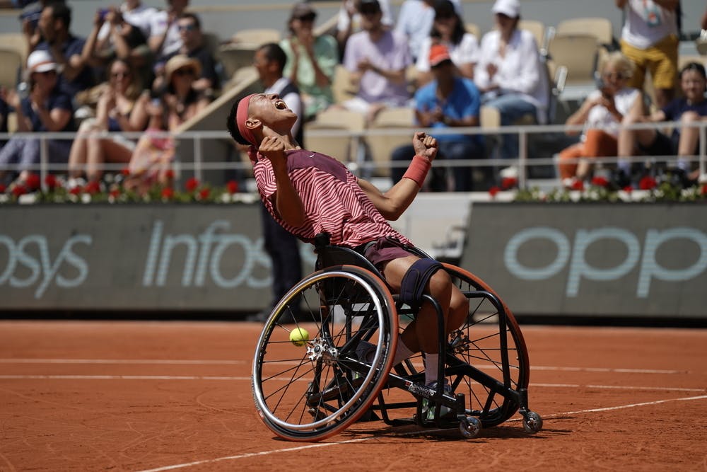 Tokita Oda, final men's wheelchair singles, Roland-Garros 2023