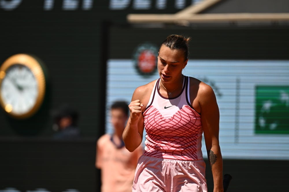 Aryna Sabalenka, third round, Roland-Garros 2023