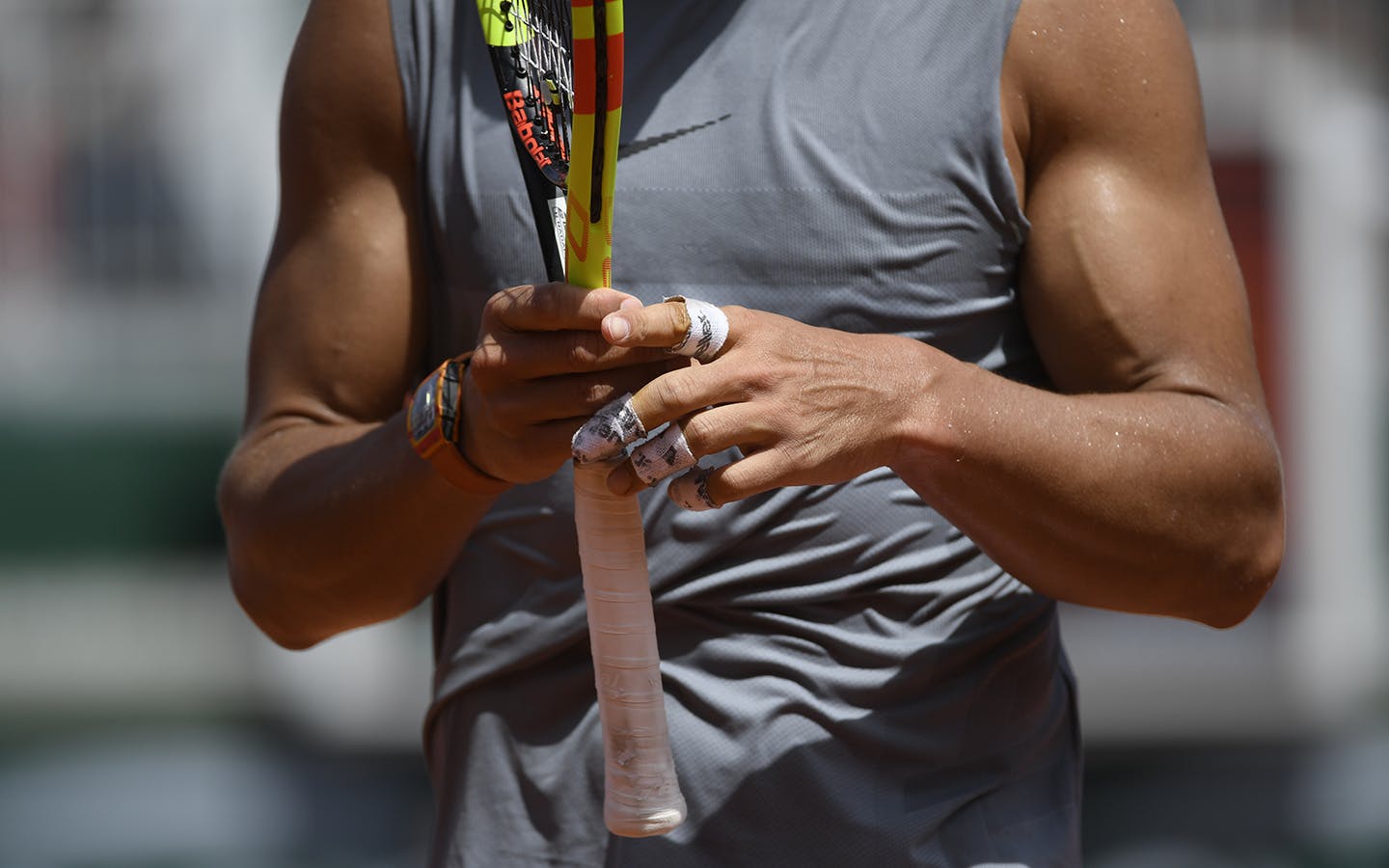 Rafael Nadal entraînement Roland-Garros 2018