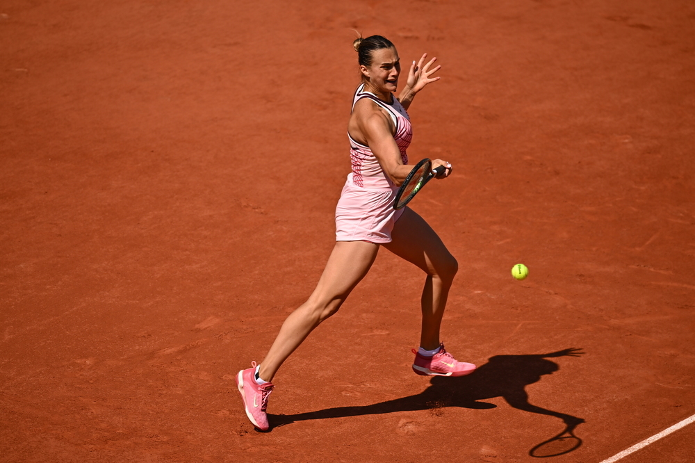 Aryna Sabalenka, first round, Roland-Garros 2023