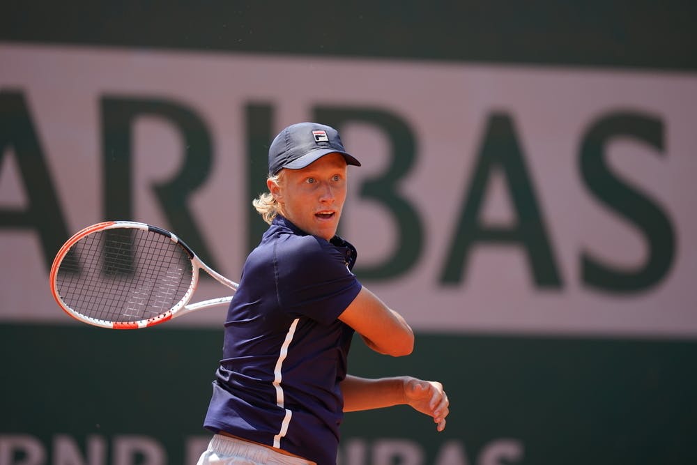 Leo Borg, Roland Garros 2021, boys' singles second round